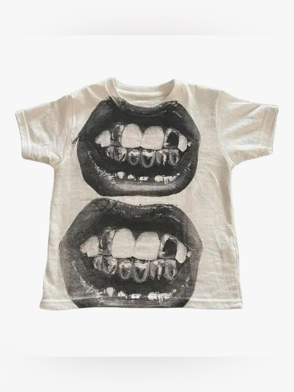 Grills Graphic White Tee || 19” PTP